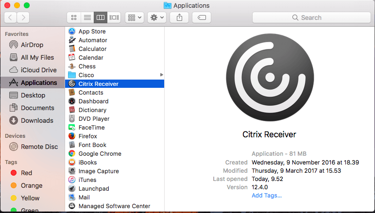 Download citrix receiver for macbook